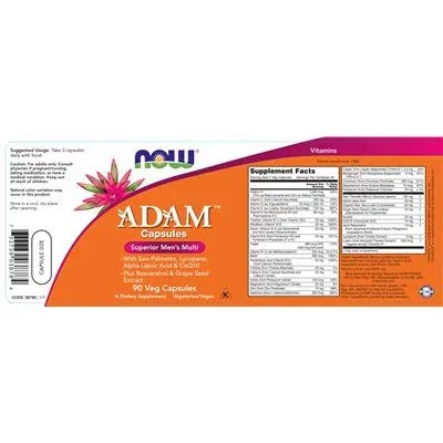 ADAM капсули / ADAM Capsules - NOW
