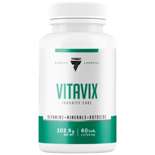 Vitavix Immunity Care | with Vitamin C, Zinc, Selenium, Vitamin D / 60 Таблетки, 60 дози - Trec Nutrition
