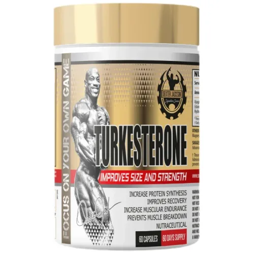Gold Series | Turkesterone 500 mg / 60 капсули, 60 дози - Dexter Jackson Signature Series