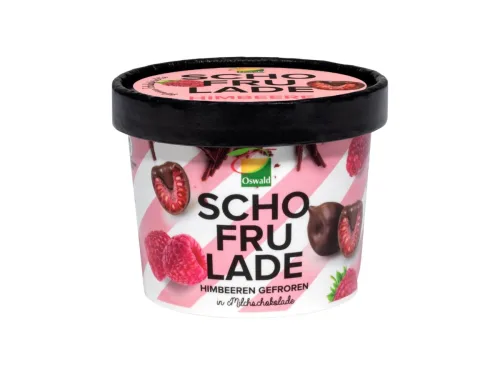 Малини Schofrulade в Млечен шоколад Замр. 130гр