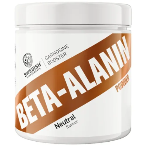 Beta Alanine Powder / 300 грама, 75 дози - SWEDISH Supplements