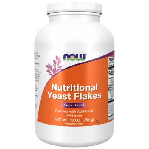 Nutritional Yeast Flakes (18 дози) / 284 грама - NOW Foods