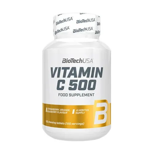 VITAMIN C 500 / 120 chewing tablets - BioTech USA