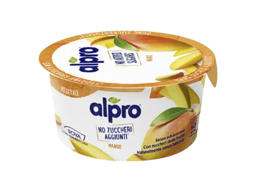 Продукт Заквасен Соев Alpro Манго, Калции Вит. 135гр