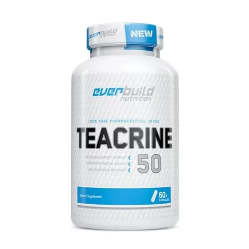 Teacrine 50 mg / 60 Caps (60 дози) - Everbuild