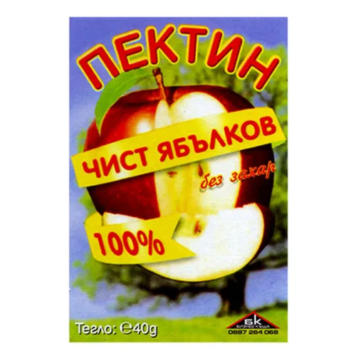 Пектин ябълков без захар 40гр. - Бизнес къща