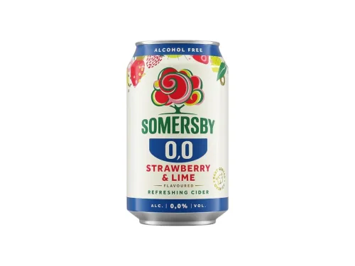 Сайдер Somersby Ягода и Лайм 0,0 330мл Кен