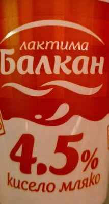 Кисело мляко 4.5% - Лактима Балкан
