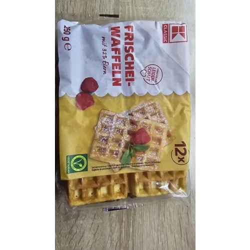 12 броя вафли с пресни яйца / 12 Fresh Egg Waffles - K-Classic