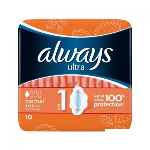 Дамски превръзки Always нормал 10бр.