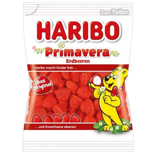 Желирани бонбони Haribo Ягодки 100гр. - Haribo