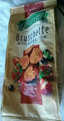 Чипс Maretti Брускета: Домат, Маслина и Оригано / Maretti Bruschette Chips: Tomato, Olive & Oregano - Maretti