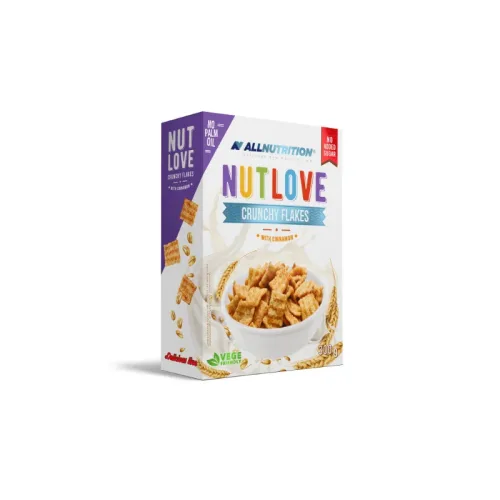 NutLove Crunchy Flakes with Cinnamon - Диетичен Корнфлейкс - Allnutrition