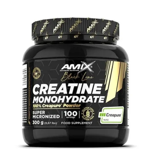 Black Line Creatine Creapure Powder / 300g - Amix