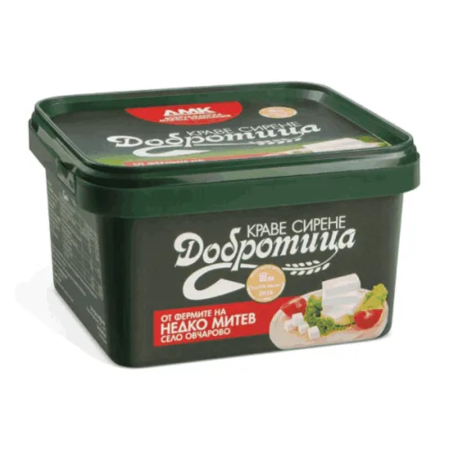 Краве сирене Добротица кутия 800гр.