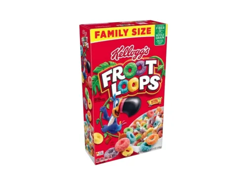 Корнфлейкс Kelloggs Фруут Лоопс 375гр Кутия