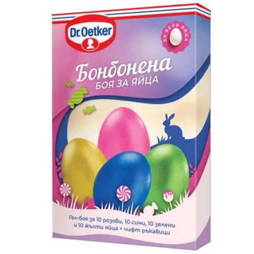 Боя за яйца бонбонена Dr.Oetker 4*5гр. - Dr. Oetker