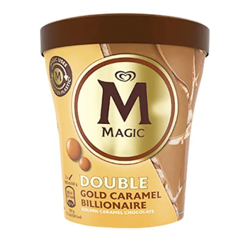 Сладолед M Magic Double Gold caramel  440мл. - Magic