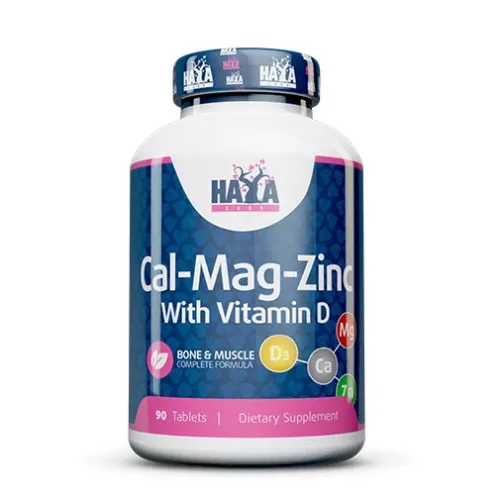 Calcium Magnesium & Zinc with Vitamin D / 90 Tabs - Haya Labs
