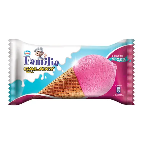 Сладолед Galaxy Familia с ягода 67гр. Nestle