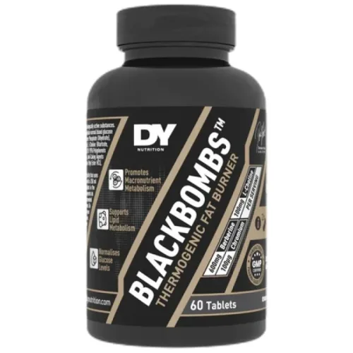 BlackBombs / Thermogenic Fat Burner / 60 Таблетки, 30 дози - Dorian Yates Nutrition