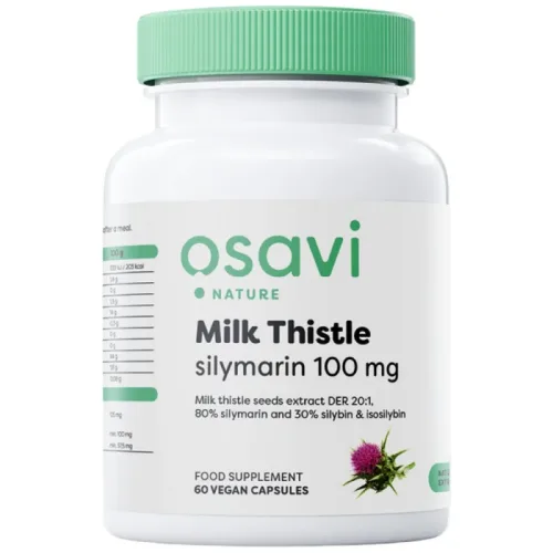 Milk Thistle | Silymarin 100 mg / 60 капсули, 60 дози - Osavi
