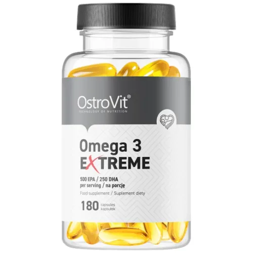 Omega 3 Extreme | 75% EPA + DHA / 180 Гел капсули, 180 дози - OstroVit