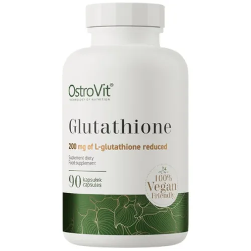 Glutathione 200 mg / Vege / 90 капсули, 90 дози - OstroVit