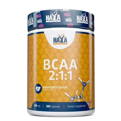 Sports BCAA 2:1:1 500 mg / 200 Caps - Haya Labs