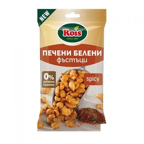 Фъстъци с подправки Rois Spicy 70гр. - Rois