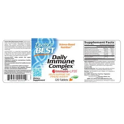 Daily Immune Complex с Immuno-LP20 / Daily Immune Complex With Immuno-LP20 - Doctor's Best