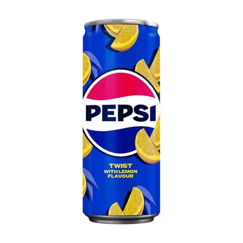 Газирана напитка Pepsi лимон кен 330мл. - Pepsi
