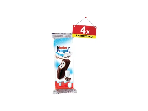 Десерт Киндер Пингуи Мултипак 120гр /4бр Х 30гр/