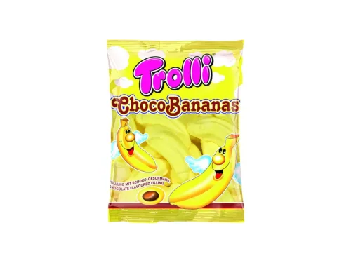 Бонбони Желирани Trolli Шоко Банан 150гр