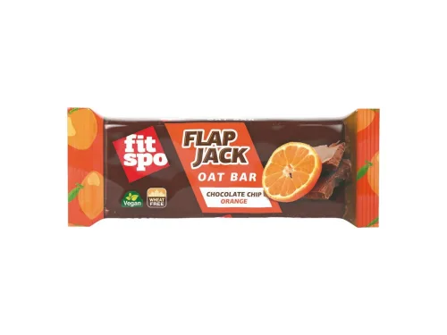 Блокче Fit Spo Flap Jack Шоколад и Портокал Овесено 90гр - FitSpo
