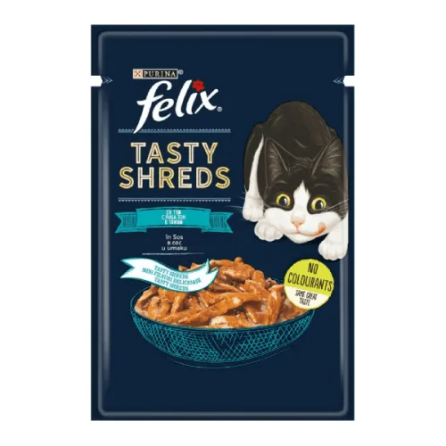 Котешка храна Felix риба тон 80гр. - Felix