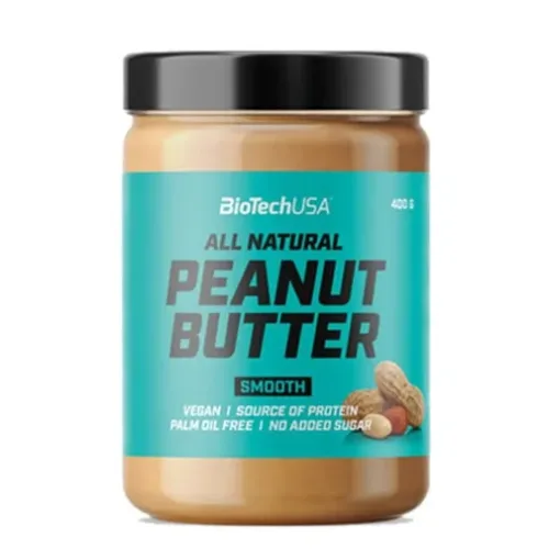 Peanut Butter Smooth / 400g - BioTech USA