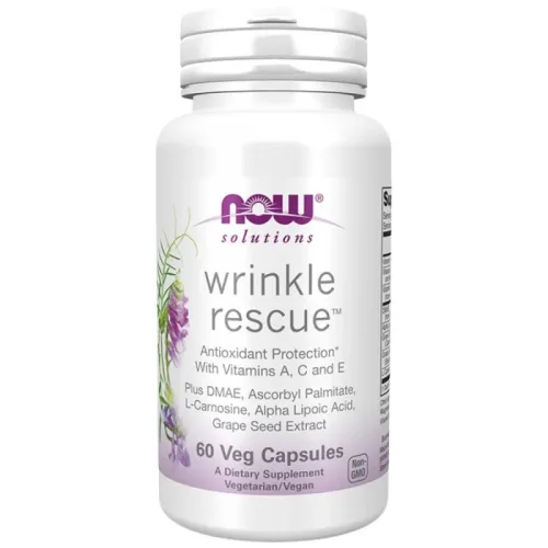 Wrinkle Rescue™ (30 дози) / 60 капсули - NOW Foods