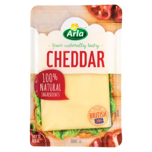 Сирене Чедър Arla слайс 150гр.