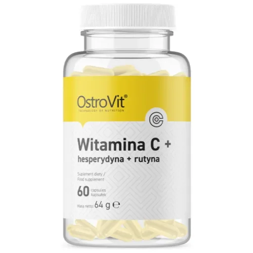 Vitamin C + Hesperidin + Rutin / 60 капсули, 60 дози - OstroVit
