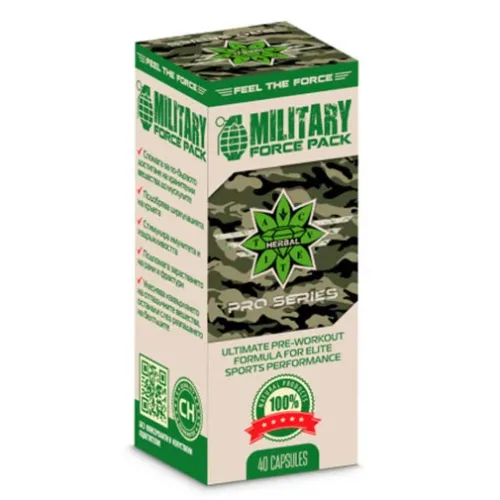 Military Force Pack / 40 Caps. - Cvetita Herbal