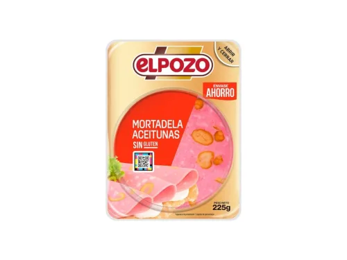 Мортадела Elpozo с Маслини Слайс 225гр Вакуум