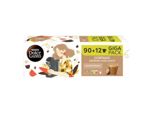 Нескафе Dolce Gusto Cortado 90+12бр Капсули