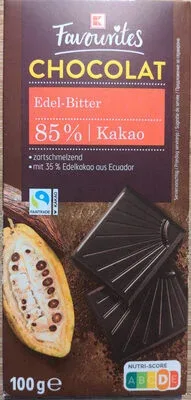 Шоколад Edel-Bitter 85 % Какао / Edel-Bitter Chocolate 85 % Cocoa - K-Favourites