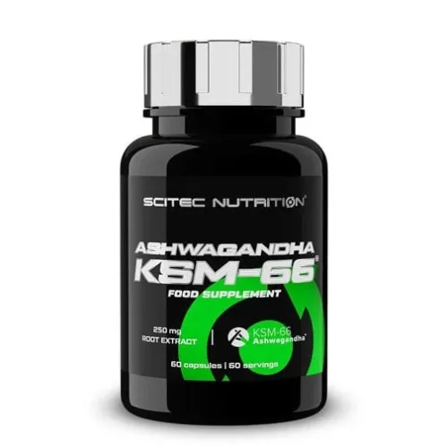 Ashwagandha KSM-66® / 60 Caps - Scitec