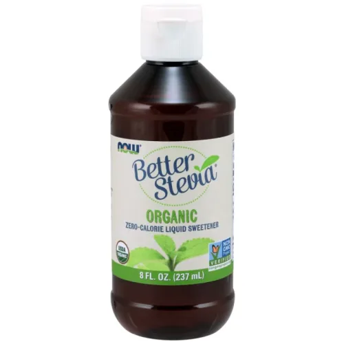 Better Stevia® Liquid | Organic / 237 мл - NOW Foods