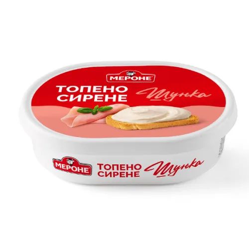 Топено сирене с Шунка за мазане Мероне 200гр.