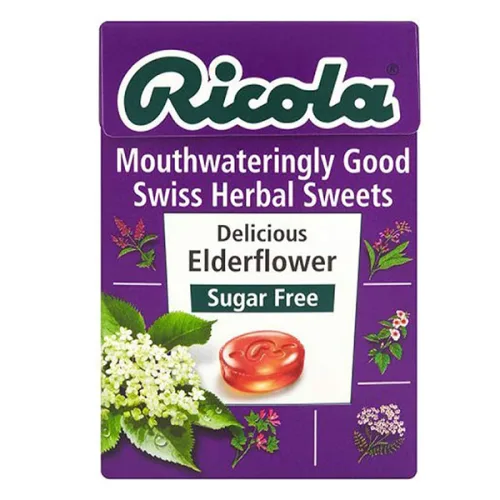Билкови бонбони Ricola черен бъз 40гр. - Ricola