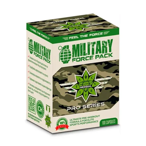 Military Force Pack / 100 Caps. - Cvetita Herbal