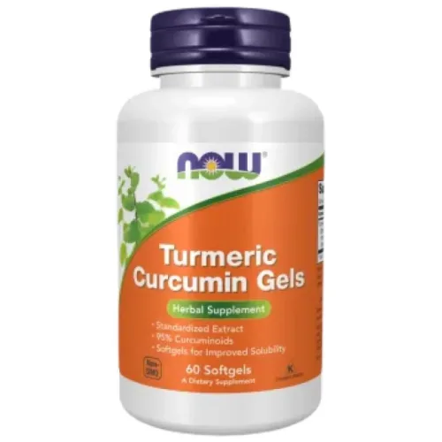 Turmeric Curcumin Softgels 475 mg (60 дози) / 60 Гел капсули - NOW Foods